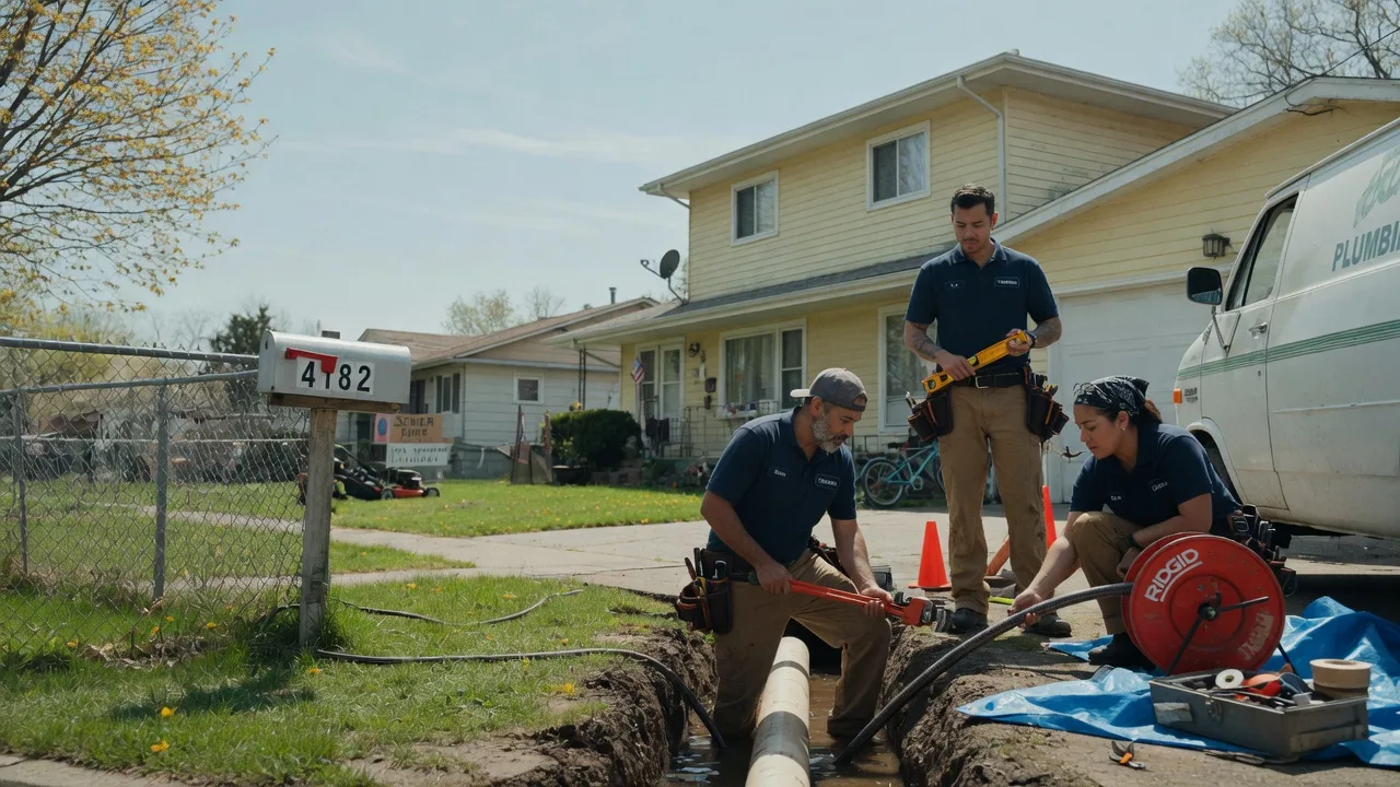 Gas Line Repair in Preemption, IL near me